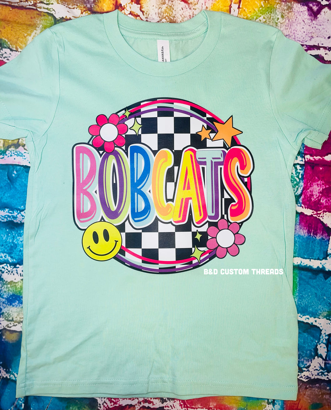 Bobcats checkered
