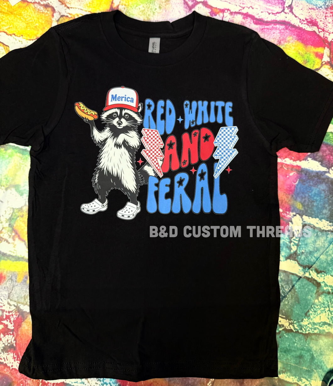 Red white and feral