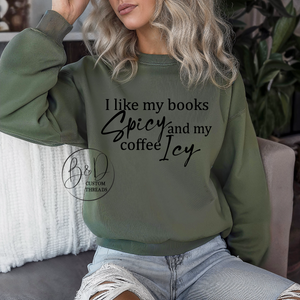 I like my books spicy and my coffee icy