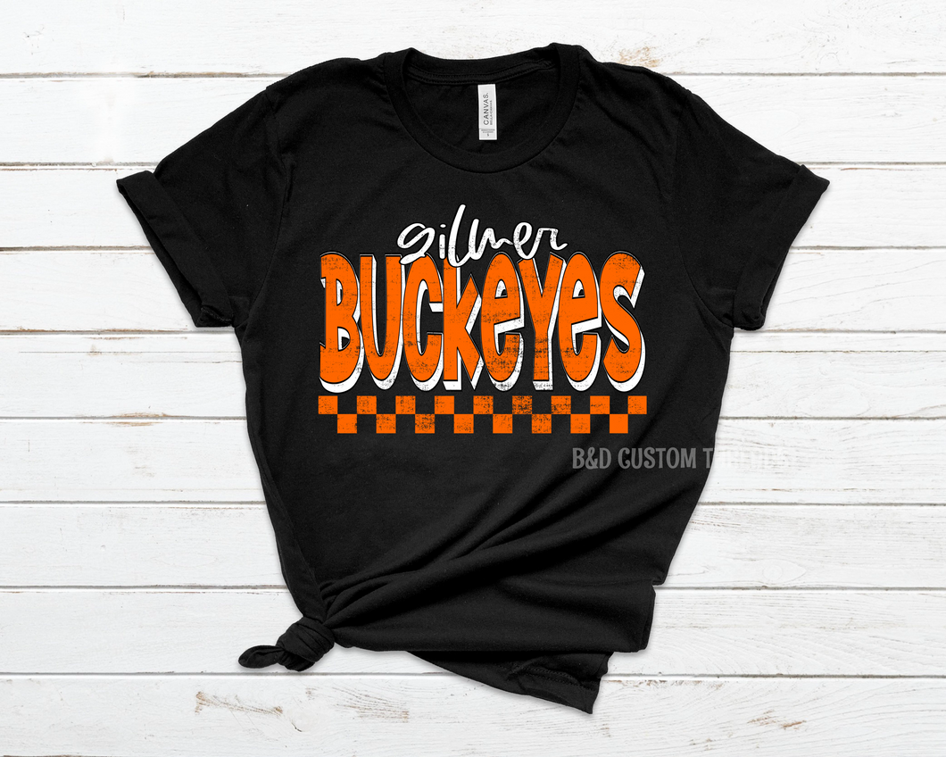 Gilmer buckeyes grunge