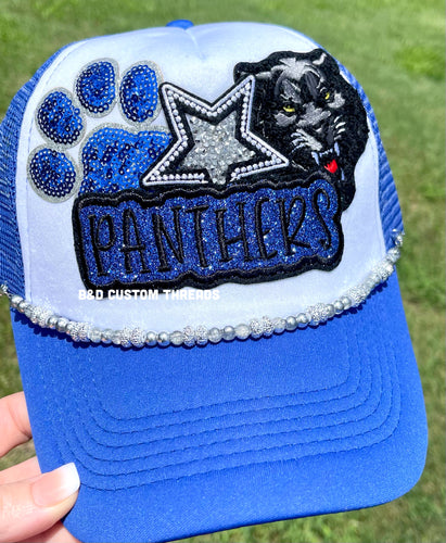 Panthers - foam trucker patch hat