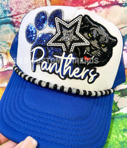 Panthers 2 - foam trucker patch hat