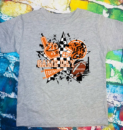 Game day orange and black