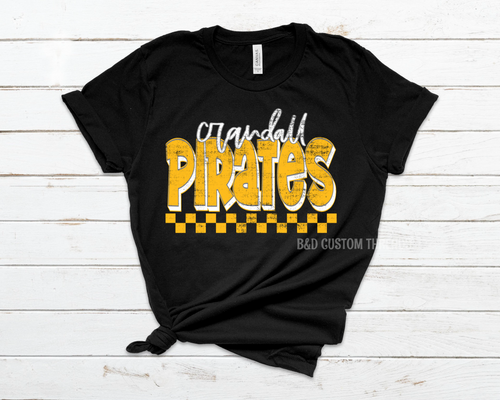 Crandall pirates- grunge