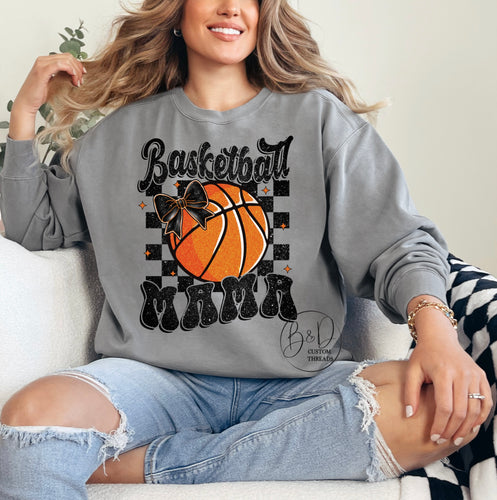 Basketball mama (tees & sweatshirt)