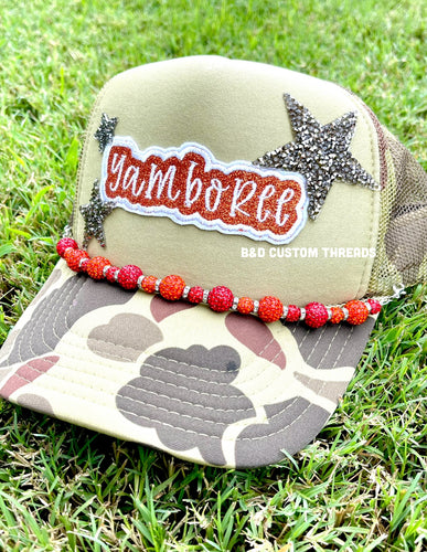 Yamboree - duck camo  - foam trucker patch hat