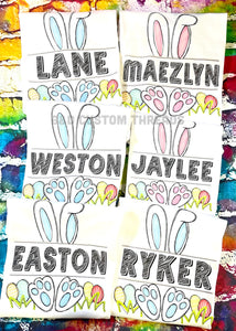 Easter Bunny Names- READ DESCRIPTION BELOW