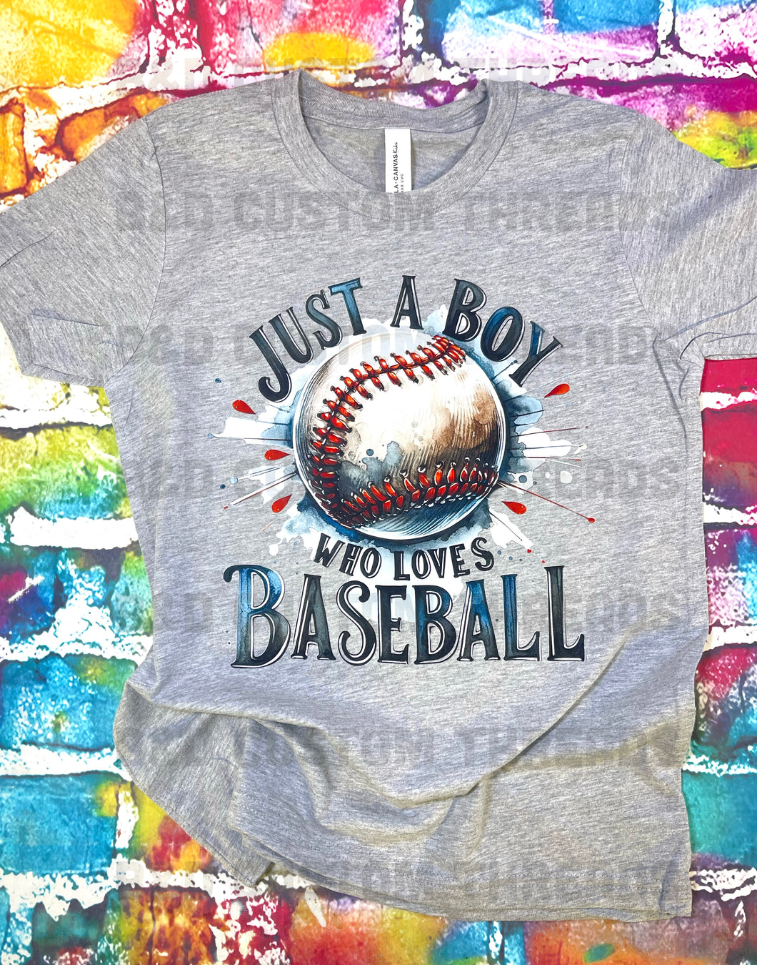 Just a boy who loves baseball