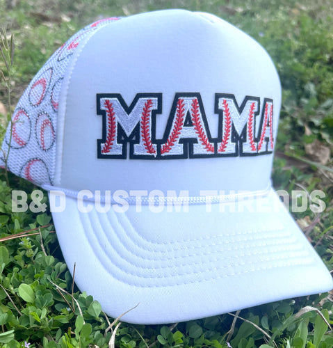 Baseball mama - foam trucker hats