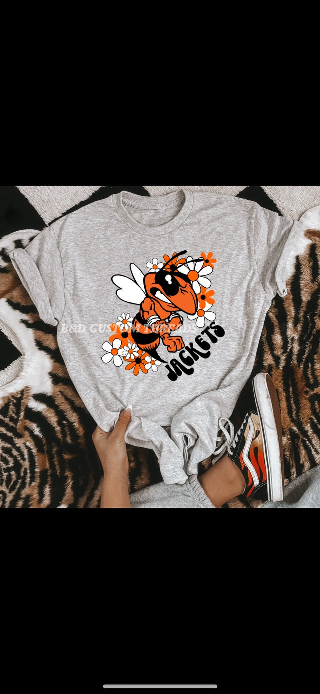 Jackets floral tee