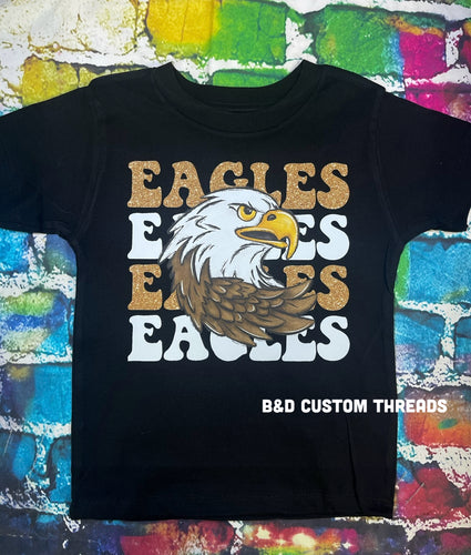 Eagles - mascot- gold