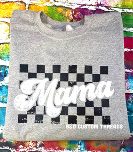 Mama checkered - SWEATSHIRT