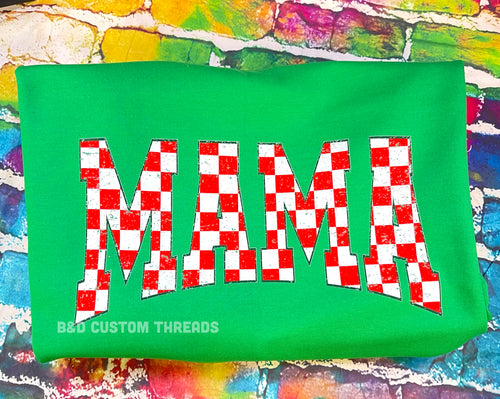 Mama (checkered)