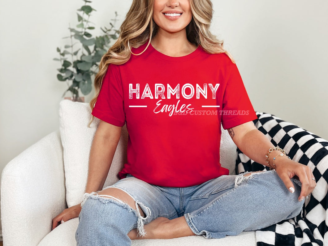 Harmony eagles  distressed