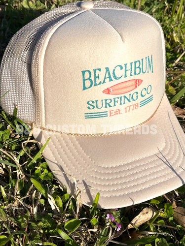 Beachbum- foam trucker hats