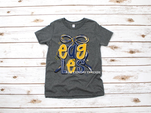 eagles navy and gold