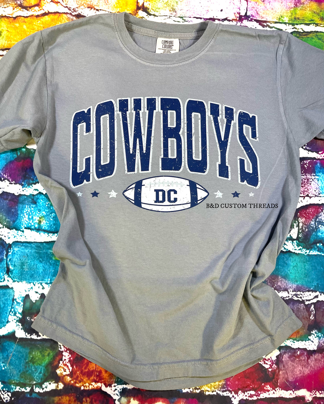 Distressed Cowboys- TEE SHIRT OPTION