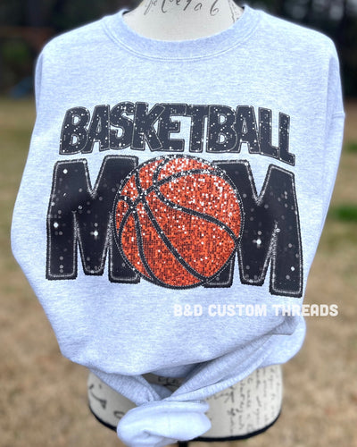 Basketball mom shimmer - SWEATSHIRT