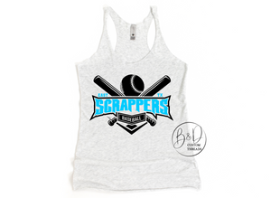 EAST TX scrappers baseball tank