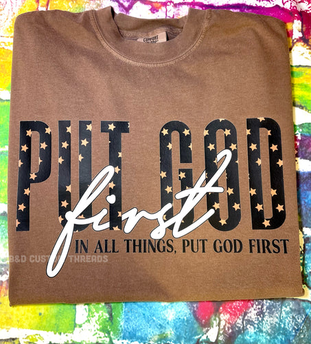 Put God first
