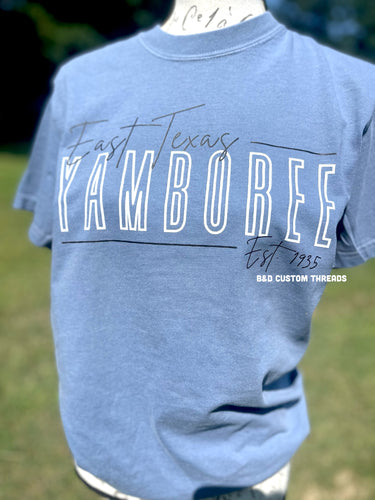 East Texas Yamboree (comfort color tee)