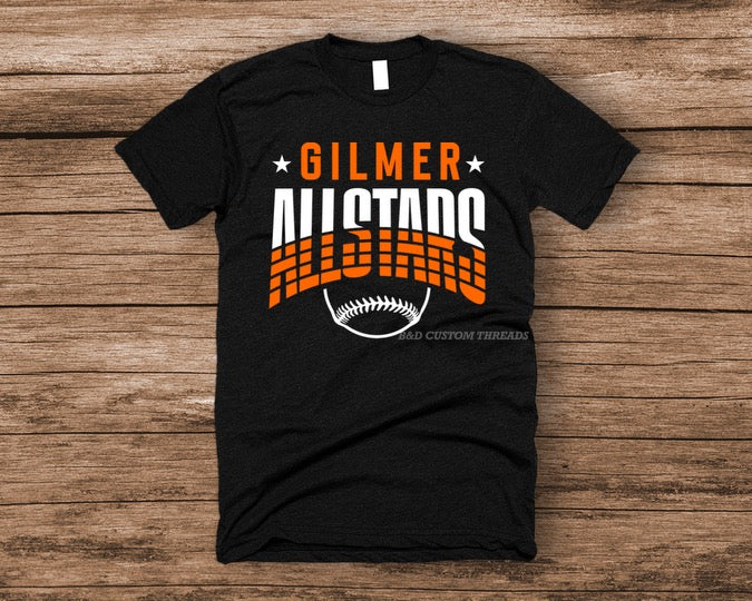 Gilmer All Stars- grey tee