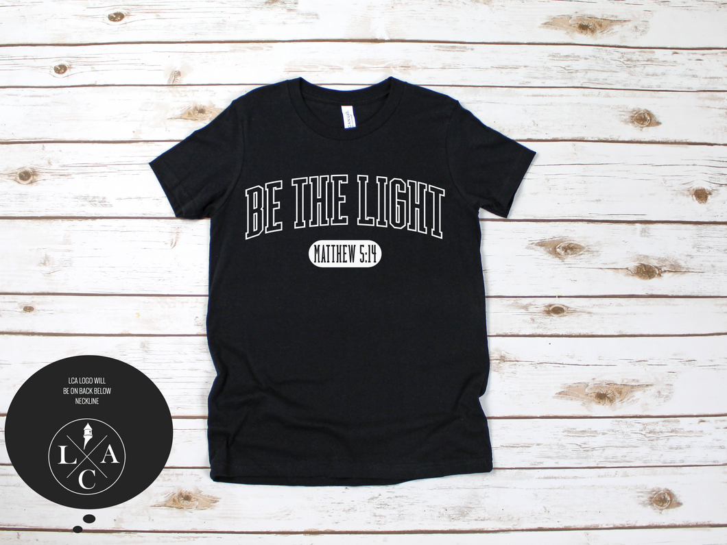 LCA tees- front and back prints