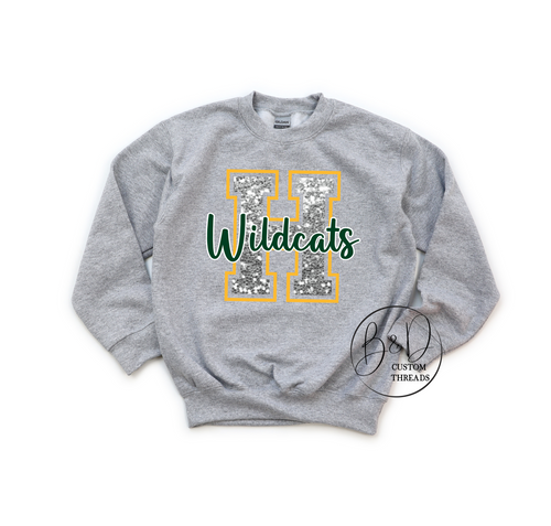 YOUTH- Harleton wildcats - sweatshirt