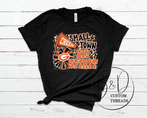 Small town big spirit cheer- Gilmer