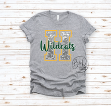 Load image into Gallery viewer, Harleton wildcats- TEE SHIRT LISTING