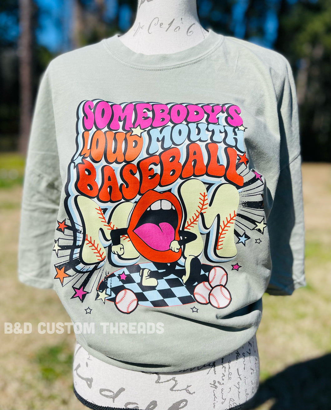 Somebody’s loud mouth baseball mom