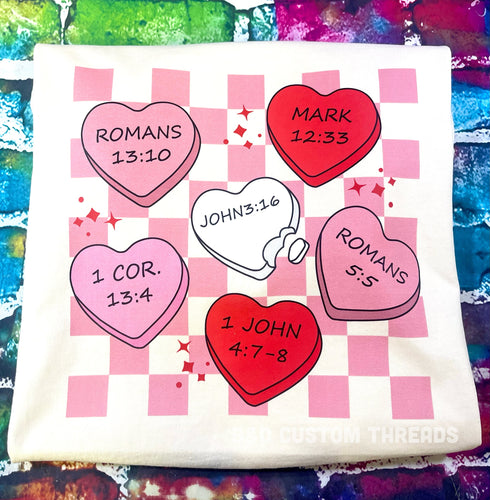 Scripture hearts
