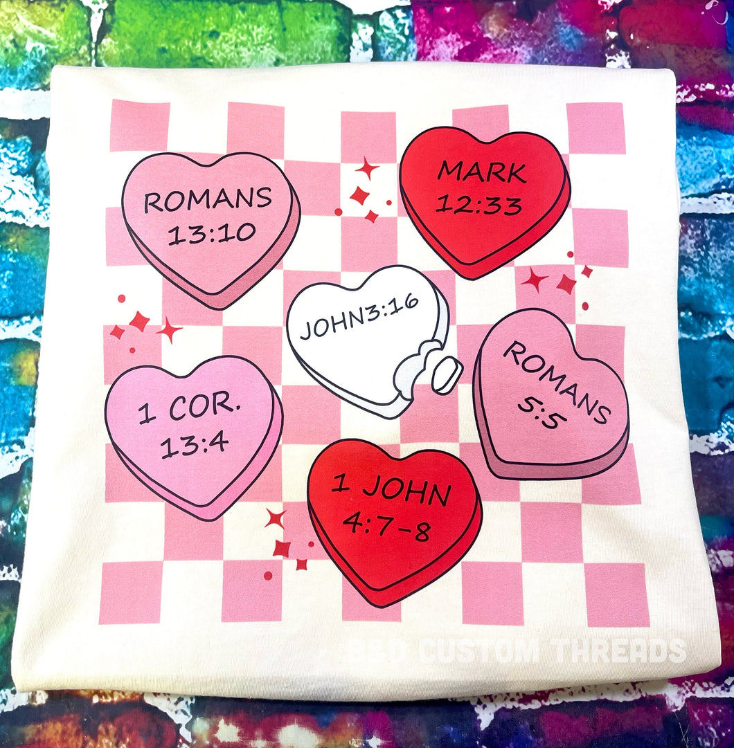 Scripture hearts