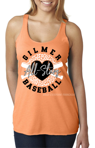 Gilmer All Stars heart - tank