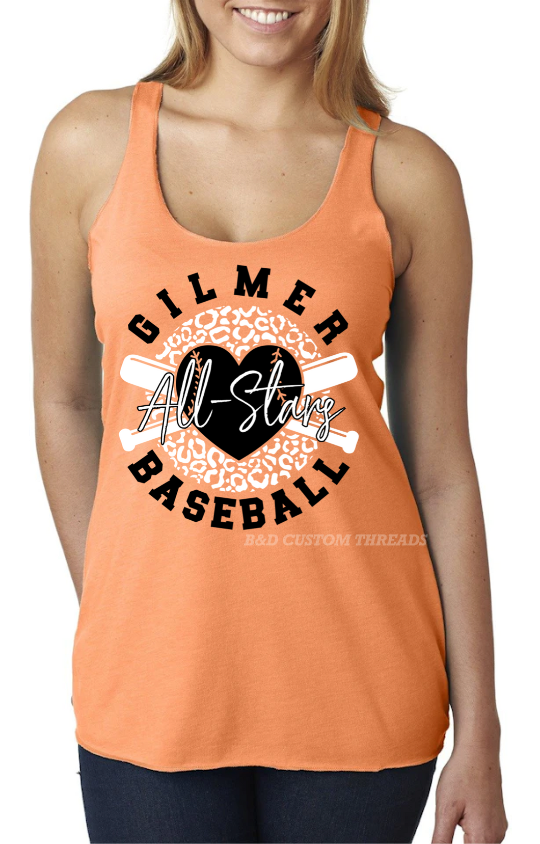 Gilmer All Stars heart - tank