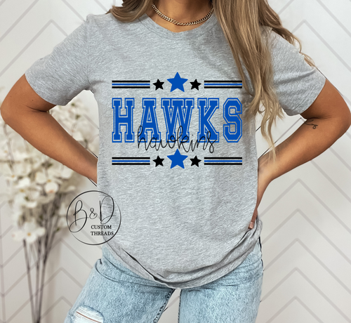 Hawkins hawks- stars