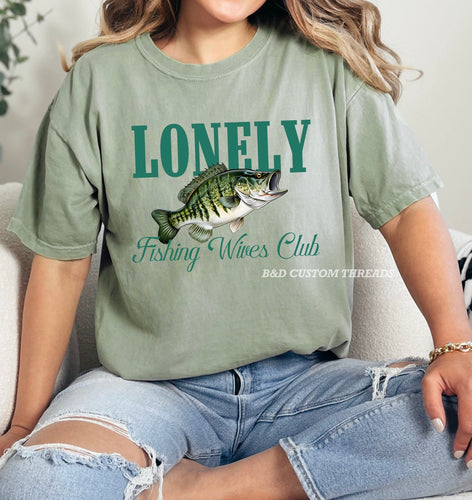 Lonely wives fishing club