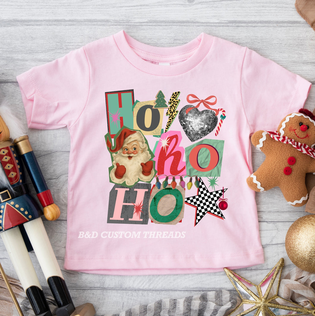 Ho Ho Ho  (tees and sweatshirts)