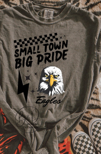 Small town big pride eagles red