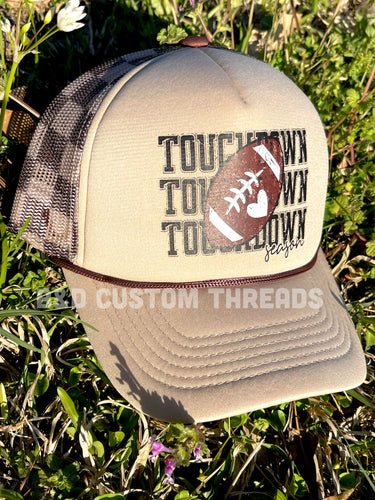 Touchdown season- foam trucker hats