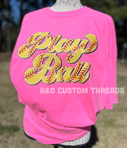 Play softball