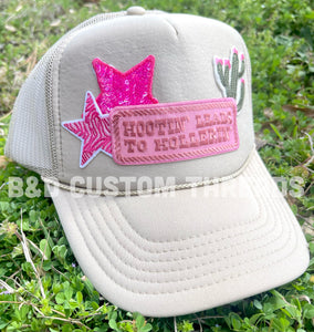 Hootin’ leads to hollerin’ - foam trucker hats