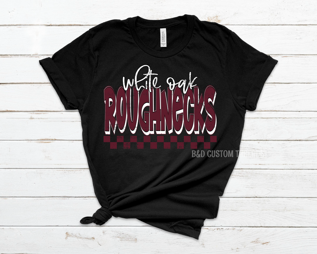 White oak roughnecks- grunge