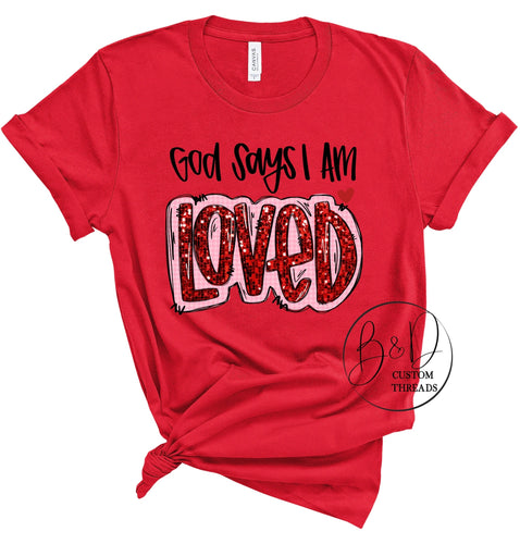 God says I am loved