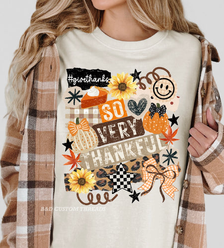 So very thankful (tees and sweatshirts)