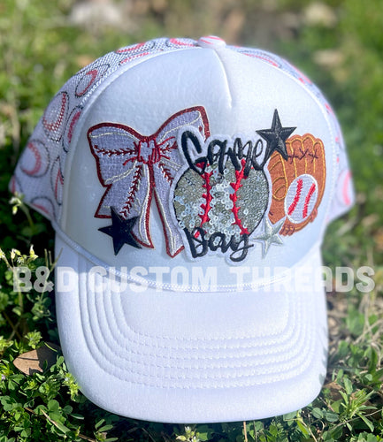 Game day baseball  - foam trucker hats