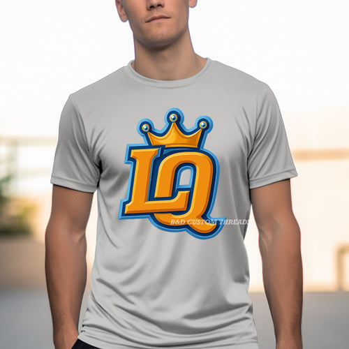 Lumber queens on a drifit tee