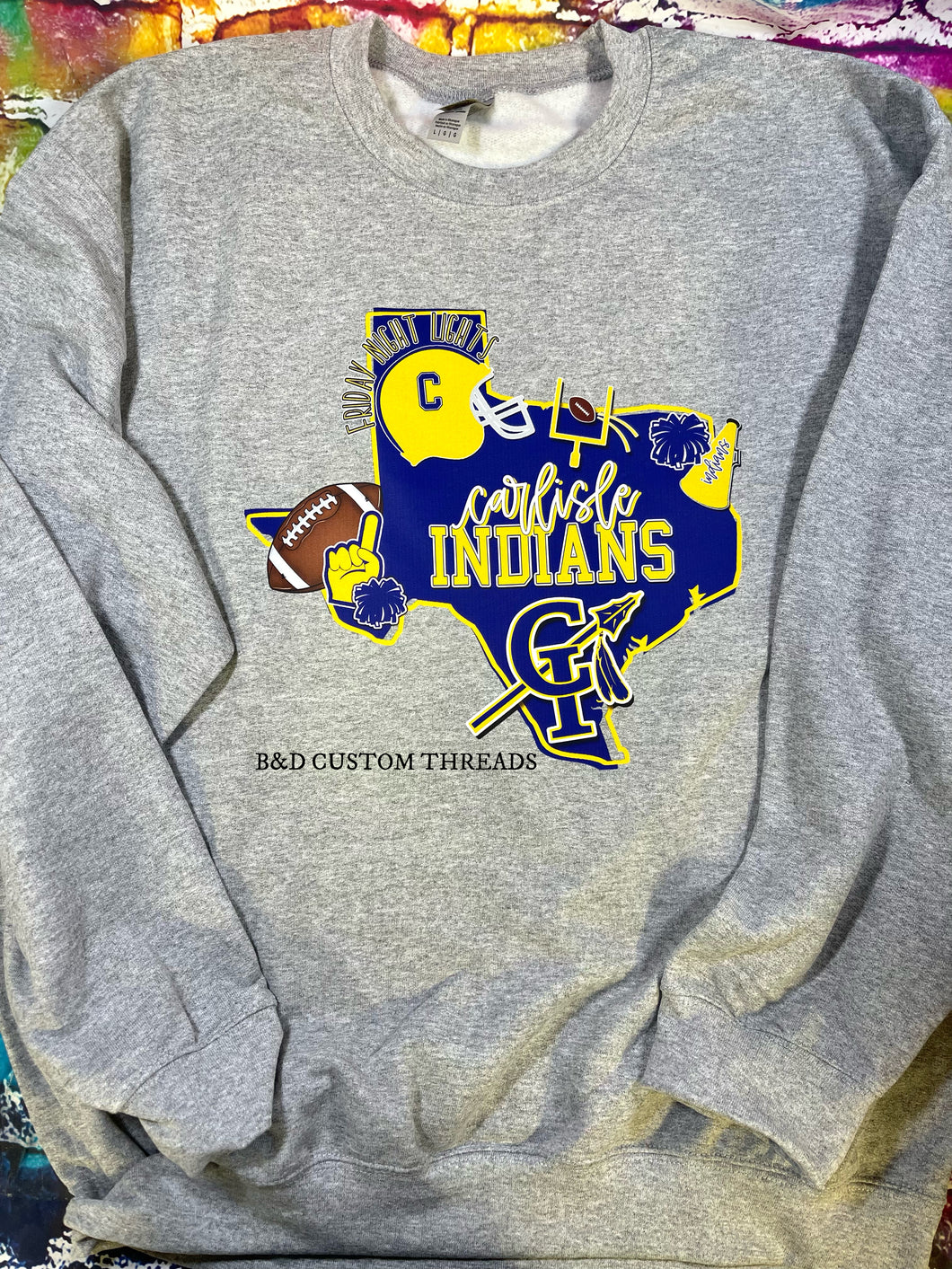 Carlisle Indians Texas - sweatshirt