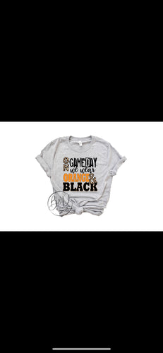 YOUTH-on game days we wear orange and black