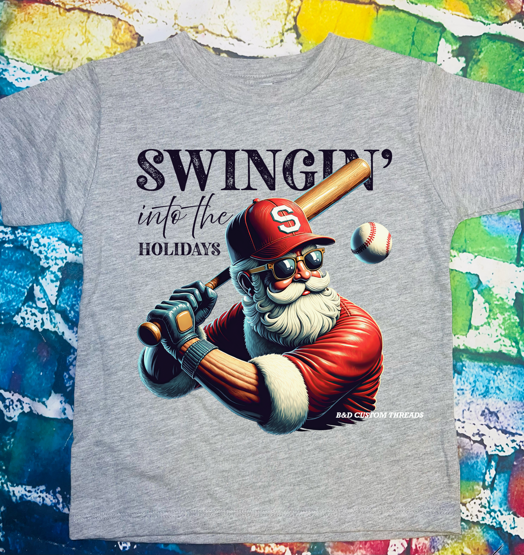 Swinging into the holidays  (tees & sweatshirts)